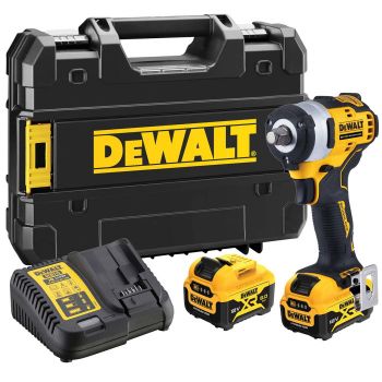 Гайковерт ударный аккумуляторный DeWALT DCF901P2 - Фото №1