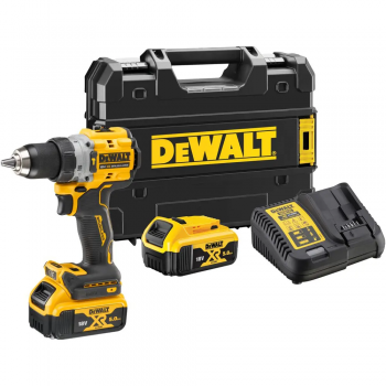 Дрель-шуруповёрт аккумуляторная бесщёточная ударная DeWALT DCD805P2T - Фото №1