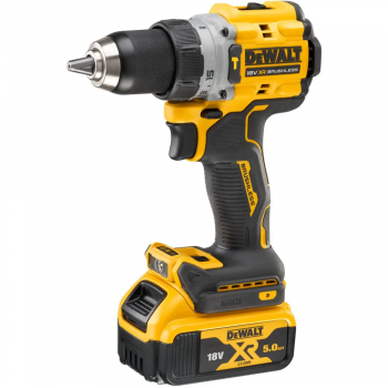 Дрель-шуруповёрт аккумуляторная бесщёточная ударная DeWALT DCD805P2T - Фото №2