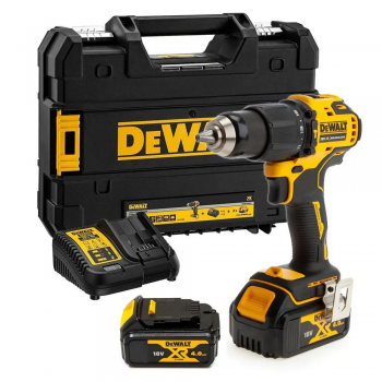 Дриль-шуруповерт акумуляторна безщіткова ударна DeWALT DCD709M2T (60194) - Фото №1