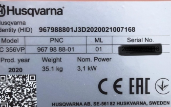 Газонокосилка бензиновая Husqvarna LC 356VP (9679888-01) - Фото №5