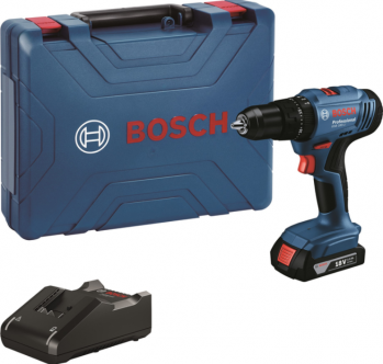 Дриль-шуруповерт акумуляторний Bosch GSB 183-LI 1x2.0Ah GAL 18V-20 Carry Case (06019K9101) - Фото №1