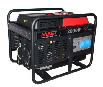 Бензиновый генератор MAST GROUP YH15000+ газовая плитка Orcamp CK-505+4 газовых картриджа 400 мл (KYH15000) - Фото №3