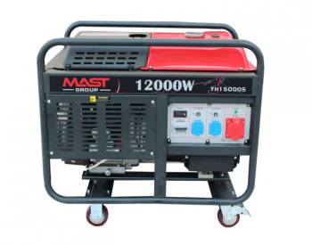 Бензиновый генератор MAST GROUP YH15000S + газовая плитка Orcamp CK-505 + 4 газовых картриджа 400 мл (KYH15000S) - Фото №2