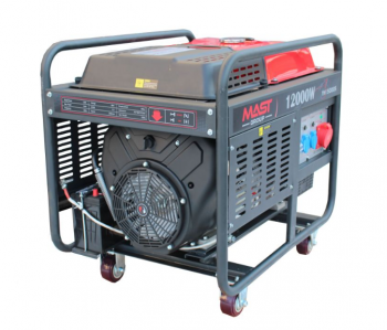 Бензиновый генератор MAST GROUP YH15000S + газовая плитка Orcamp CK-505 + 4 газовых картриджа 400 мл (KYH15000S) - Фото №4