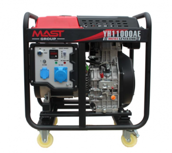 Дизельный генератор MAST GROUP YH11000AE + газовая плитка Orcamp CK-505 + 4 газовых картриджа 400 мл (KYH11000AE) - Фото №4