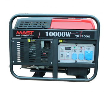 Бензиновый генератор MAST GROUP YH13000 + газовая плитка Orcamp CK-505 + 4 газовых картриджа 400 мл (KYH13000) - Фото №2