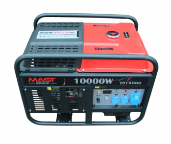 Бензиновый генератор MAST GROUP YH13000 + газовая плитка Orcamp CK-505 + 4 газовых картриджа 400 мл (KYH13000) - Фото №3