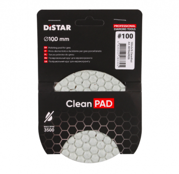 Круг алмазный полировальный Distar 100x3x15 CleanPad 100 (80115429035) - Фото №5