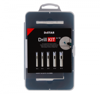 Набор для сверления Distar DrillKIT 6-12 (89568442109) - Фото №1