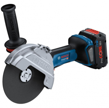 Угловая шлифмашина аккумуляторная Bosch Professional GWS 18V-180 P Каркас (06019H6L01) - Фото №2