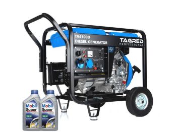 Дизельный генератор Tagred TA4100D + Газовая плитка Orcamp CK-505 + Обогреватель Gardyer HE2000 (KTA4100D) - Фото №2