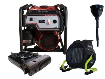 Бензиновый генератор EF Power YH3600-IV + газовая плитка Orcamp CK-505 + электрический обогреватель Gardyer HE2000 (KYH3600-IV(K)) - Фото №1