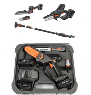 Ножницы аккумуляторные Husqvarna Aspire S20-P4A со штангой KIT (9707167-04) - Фото №5