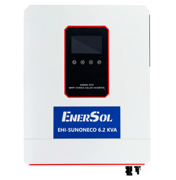 Гибридный инвертор EnerSol EHI-SUNONECO6.2KW+EB-SK-51.2V100Ah - Фото №3