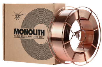 Проволока сварочная омедненная G4Si1 Monolith Св-08Г2С 1 мм, уп. 5 кг (00-00702274) - Фото №4