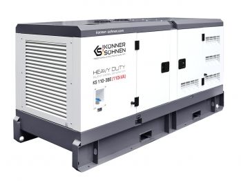 Генератор дизельний Konner&Sohnen KS 110-3BE - Фото №2