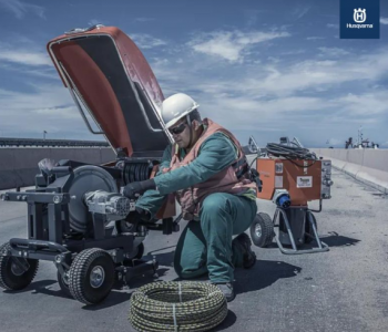 Маслостанция электрическая Husqvarna PP 455 E (9651566-04) - Фото №2