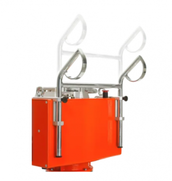 Маслостанция электрическая Husqvarna PP 455 E (9651566-04) - Фото №6