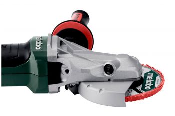 Аккумуляторная угловая шлифмашина с плоским корпусом редуктора Metabo WVBF 18 LTX BL 15-125 Quick metaBOX 165 L Каркас  (601308840) - Фото №5