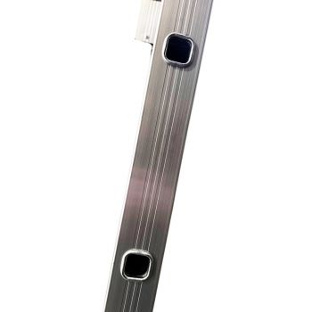 Лестница алюминиевая трехсекционная GTM KME307 3x7 ступеней 1.9-4.07 м (39944) - Фото №5