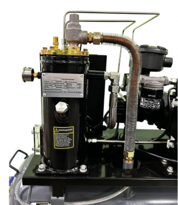 Винтовой воздушный компрессор 100 л GTM DLG3V (27291) - Фото №6