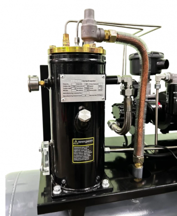 Винтовой воздушный компрессор 150 л GTM DLG4V (27292) - Фото №4