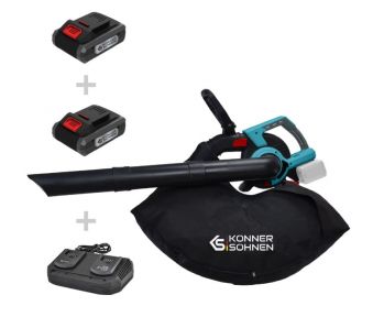 Воздуходувка аккумуляторная Konner&Sohnen KS LBV-40V SET - Фото №1