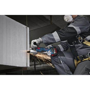 Аккумуляторная болгарка Bosch GWS 18V-8 Professional L-BOXX 136 (06019N9003) - Фото №2