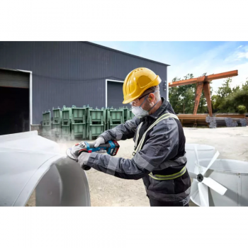 Аккумуляторная болгарка Bosch GWS 18V-11 S Professional Каркас (06019N4100) - Фото №3