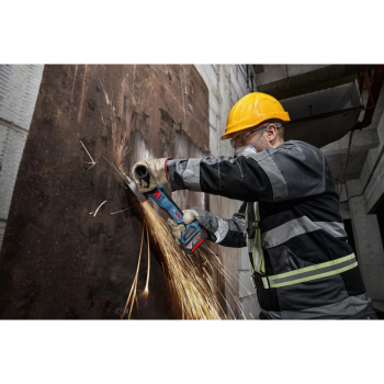 Аккумуляторная болгарка Bosch GWS 18V-11 S Professional L-BOXX 136 (06019N4103) - Фото №2