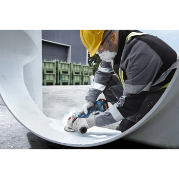 Аккумуляторная болгарка Bosch GWS 18V-11 S Professional L-BOXX 136 (06019N4103) - Фото №5