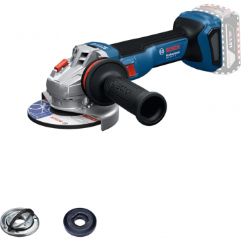 Аккумуляторная болгарка Bosch GWS 18V-11 S Professional L-BOXX 136 (06019N4003) - Фото №2