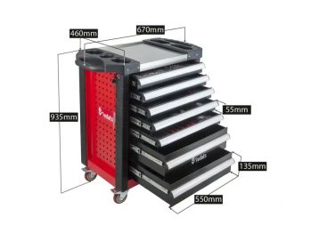 Тележка для мастерской с инструментами 420 элементов REDATS (07-02-19) - Фото №2