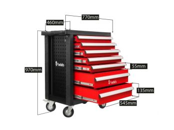 Тележка профессиональная для инструмента REDATS 7 ящиков (07-02-47) - Фото №2