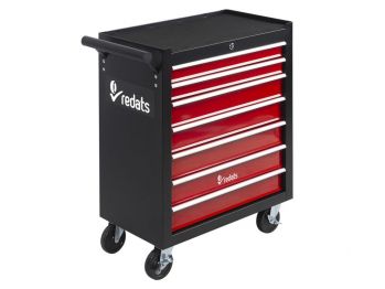 Тележка для инструмента 7 ящиков REDATS COMPACT Black (07-05-55) - Фото №1