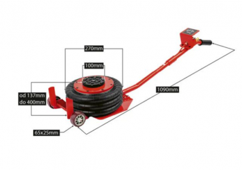 Пневматический домкрат 3,5т REDATS LS-220 (15-00-95) - Фото №2