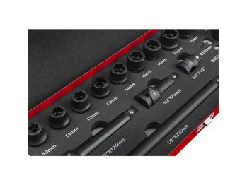 Набор насадок для поврежденных/сорванных гаек и болтов, 19 шт. REDATS (04-03-68) - Фото №4