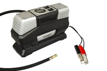 Компрессор автомобильный двухпоршневой Wertvoll 12 V 150 PSI (AC-2160) - Фото №3