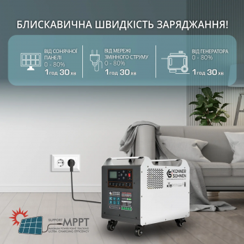 Зарядна станція Konner Sohnen KS 2500PS - Фото №3