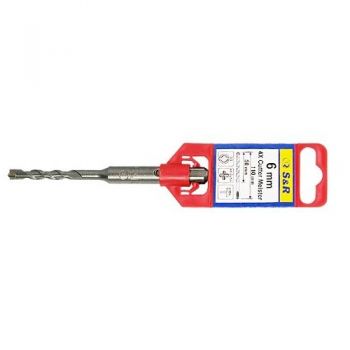 Бур по армированному бетону S&R 4X Cutter Meister 6x50x110 мм (201006110) - Фото №2