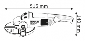 Угловая шлифмашина BOSCH GWS 22-180 H (0601881103) - Фото №5