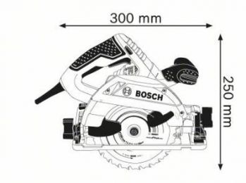 Дисковая пила BOSCH GKS 55+ GCE (0601682100) - Фото №3