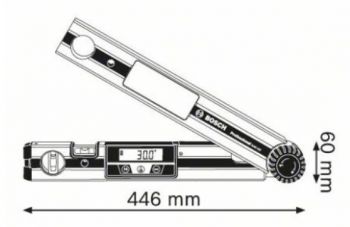 Угломер цифровой BOSCH GAM 220 Professional (0601076500) - Фото №4