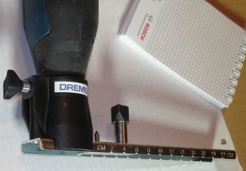 Линейный фрезерный циркуль DREMEL 678 (26150678JA) - Фото №3