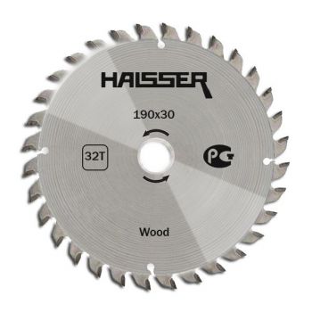 Диск пильный по дереву HAISSER 190х30, 32 зуб. (16465) - Фото №1