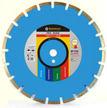 Круг алмазный отрезной BAUMESSER Beton Pro 1A1RSS/C1 300xx25,4 (94120338022) - Фото №1