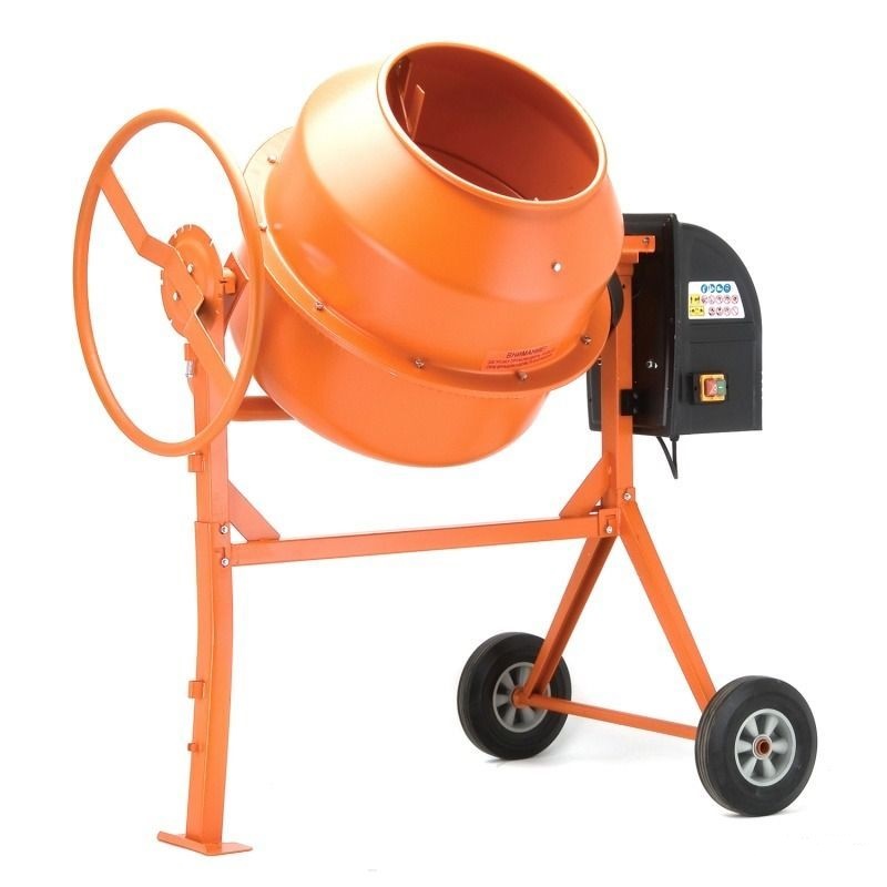 Бетономешалка - 180ЛН (ОРАНЖЕВАЯ)