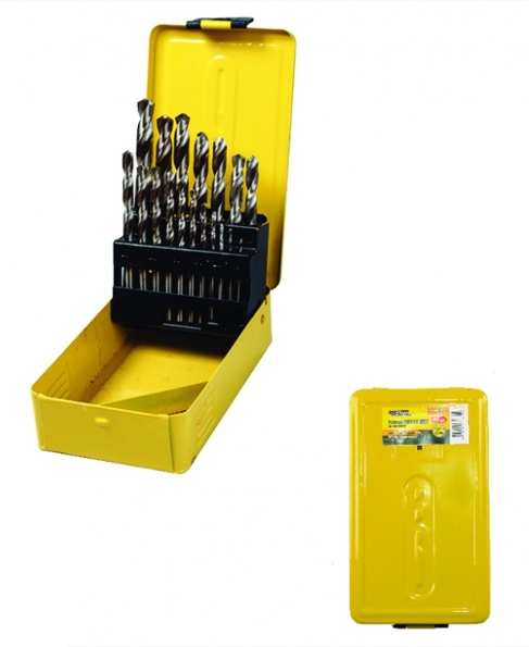 Набор сверл по металлу MASTER TOOL 19 шт. (11-0119)