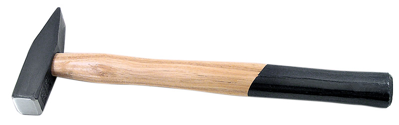 Молоток слесарный,ручка из дерева MASTER TOOL (02-0204)